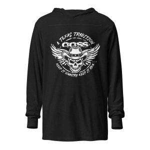 "QQSS Tradition" Hooded Long-Sleeve T-Shirt
